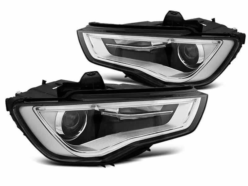 Reflektory Soczewkowe LED DRL Tube Light | Audi A3 8V (2012–2016)