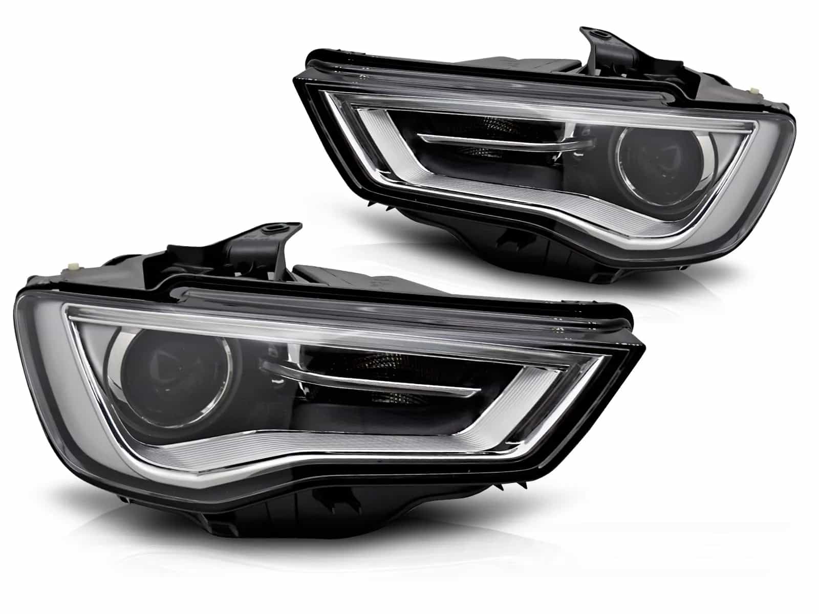 Reflektory Ksenonowe Hi-Low z LED DRL i Przetwornicami | Audi A3 8V (2012–2016)