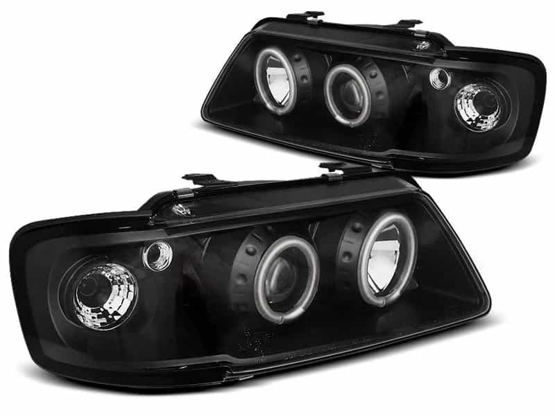 Reflektory Soczewkowe CCFL Angel Eyes Black | Audi A3 8L Przedlift (08.1996 – 08.2000)