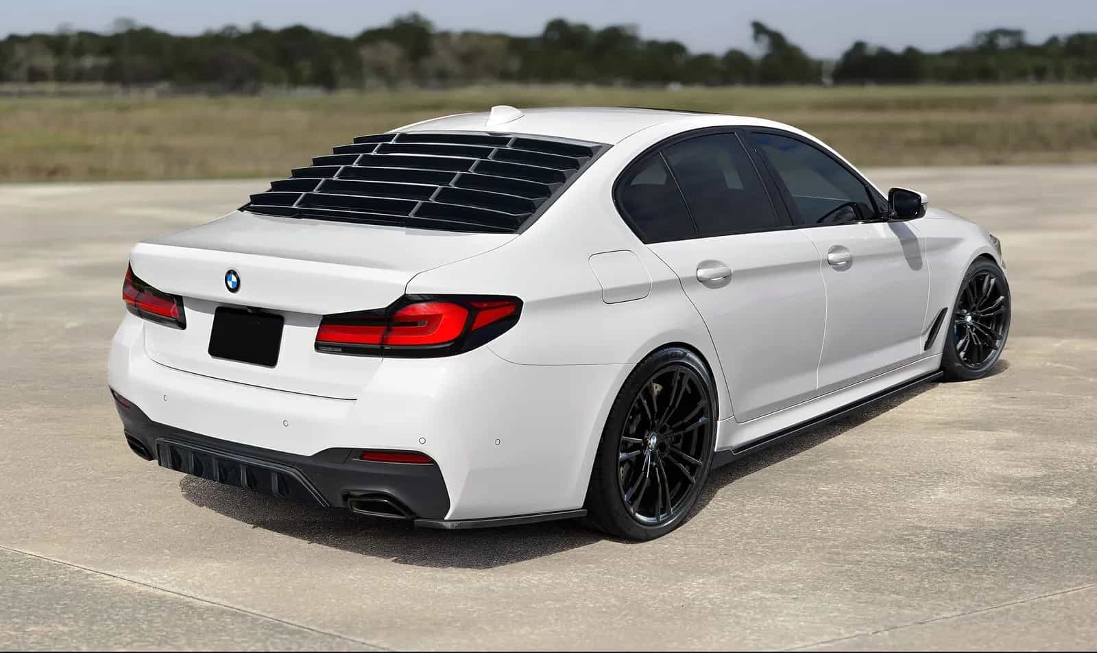 Zestaw Splitterów ABS spoilery ABS do BMW G30 M-Pakiet Facelift (2020-2023)