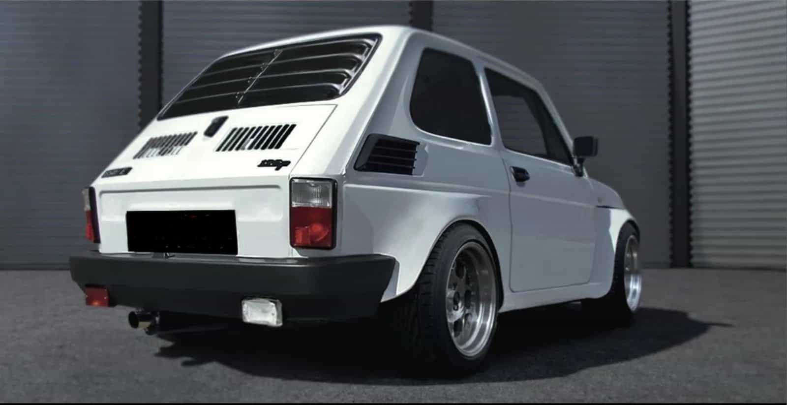 Żaluzja ABS Roleta Nakladka szyby tylnej ABS do Fiat 126P (1972-2000)