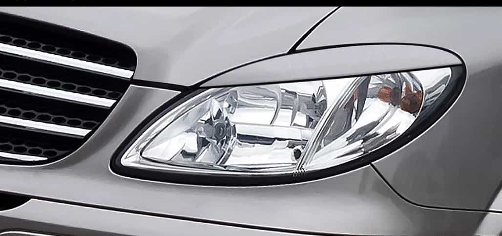 Brewki ABS nakładki na lampy czarny polysk do Mercedes-Benz Vito/Viano W639