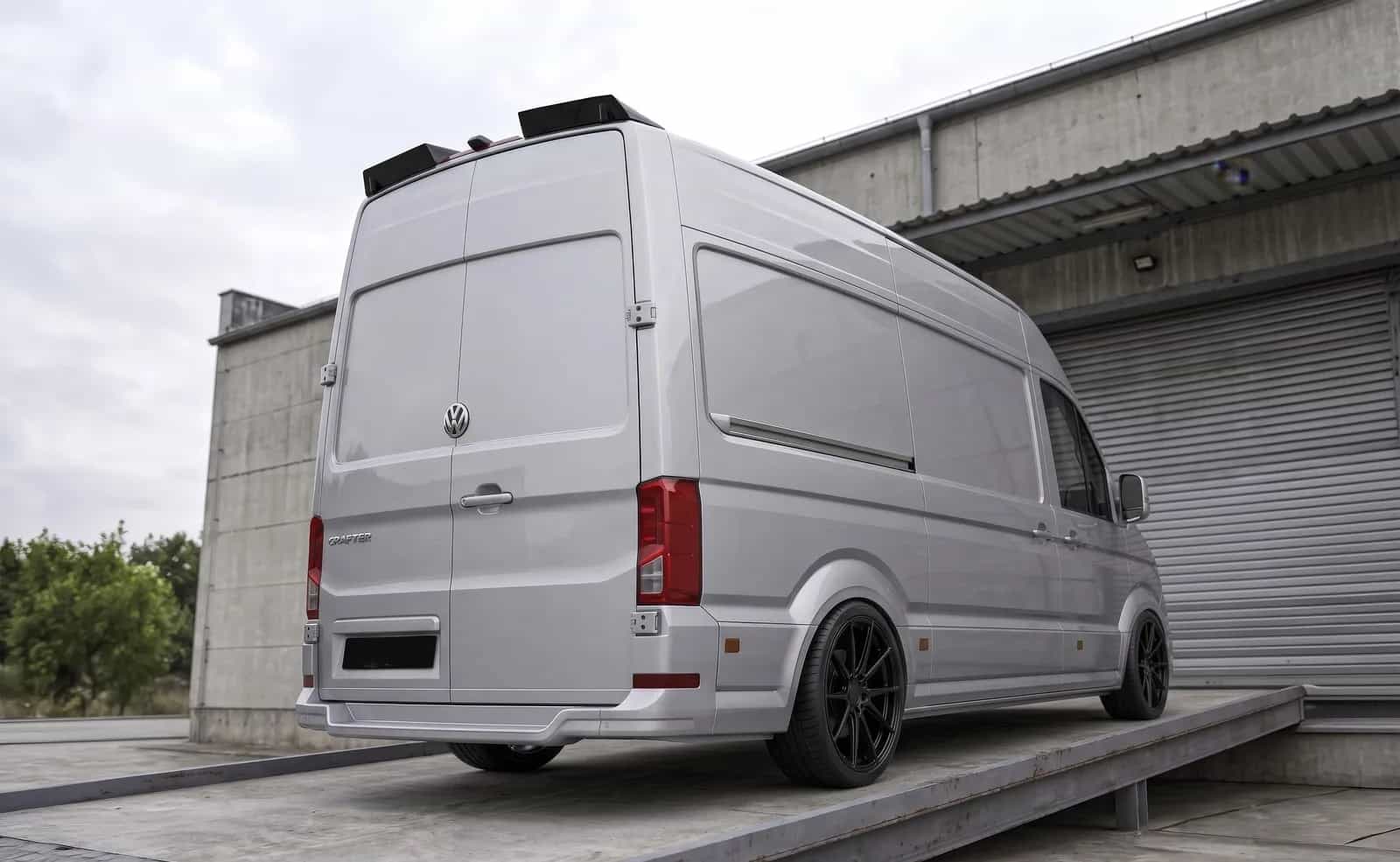 Spoiler klapy tylnej Lotka ABS Volkswagen Crafter II / MAN TGE 2016+