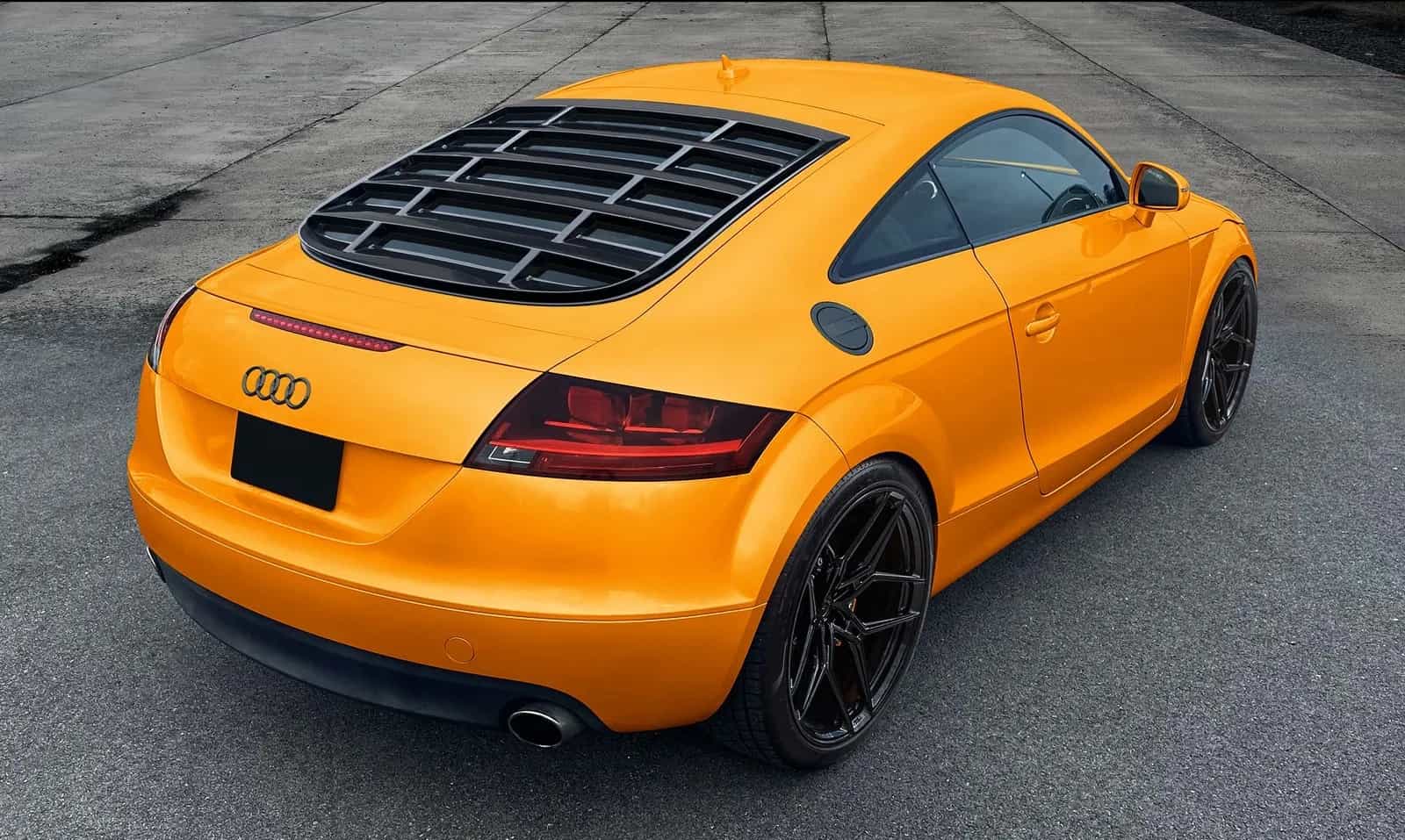 Żaluzja Nakladka szyby tylnej ABS roleta szyby ABS do Audi TT 8J 2006-2010