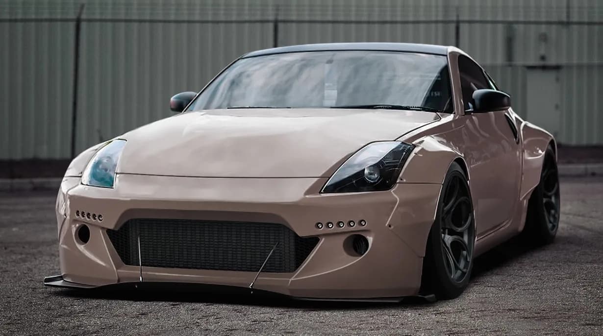 NISSAN 350Z WIDE BODY Z33 Rocket Bunny 350Z Coupe (2002-2008) — 3