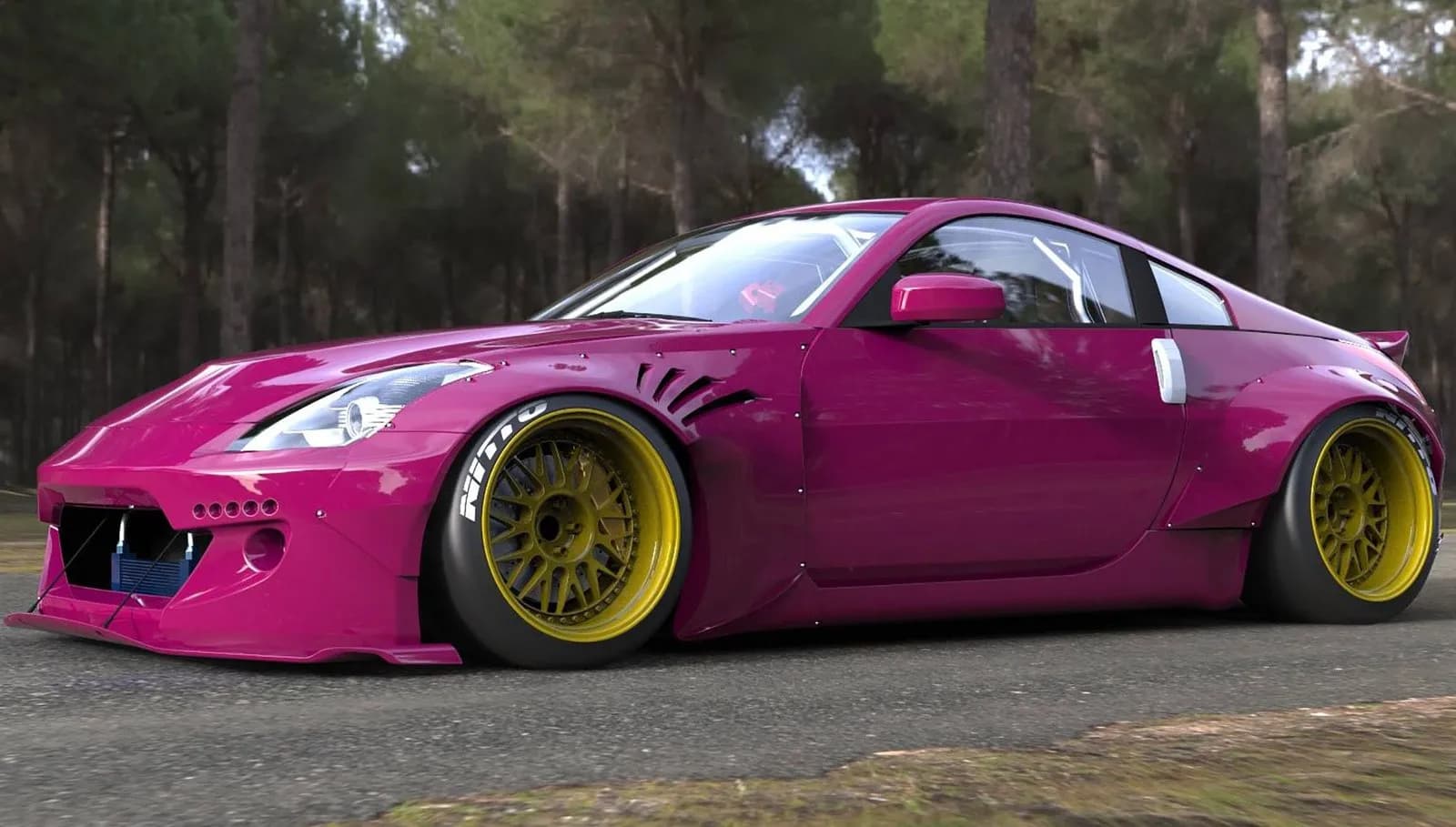 NISSAN 350Z WIDE BODY Z33 Rocket Bunny 350Z Coupe (2002-2008) — 1