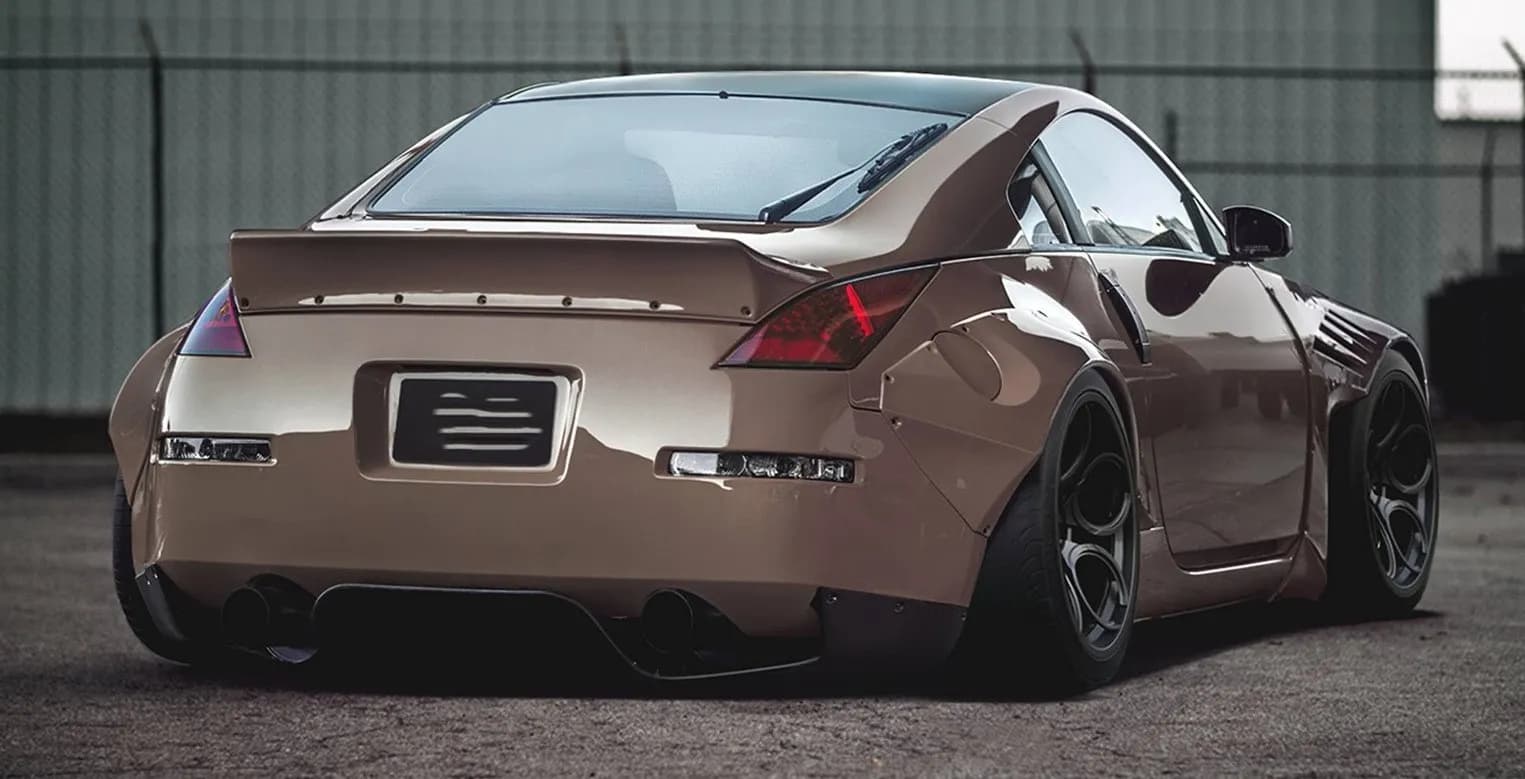 NISSAN 350Z WIDE BODY Z33 Rocket Bunny 350Z Coupe (2002-2008) — 2