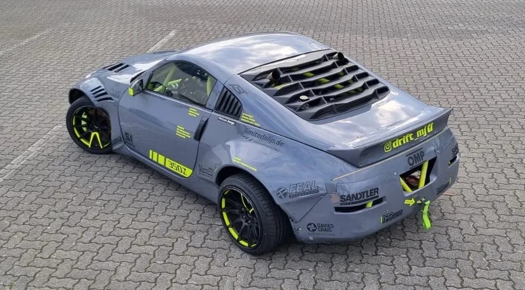 Żaluzja Roleta Nakladka szyby tylnej ABS do Nissan 350Z Coupe (2002-2008) — 9