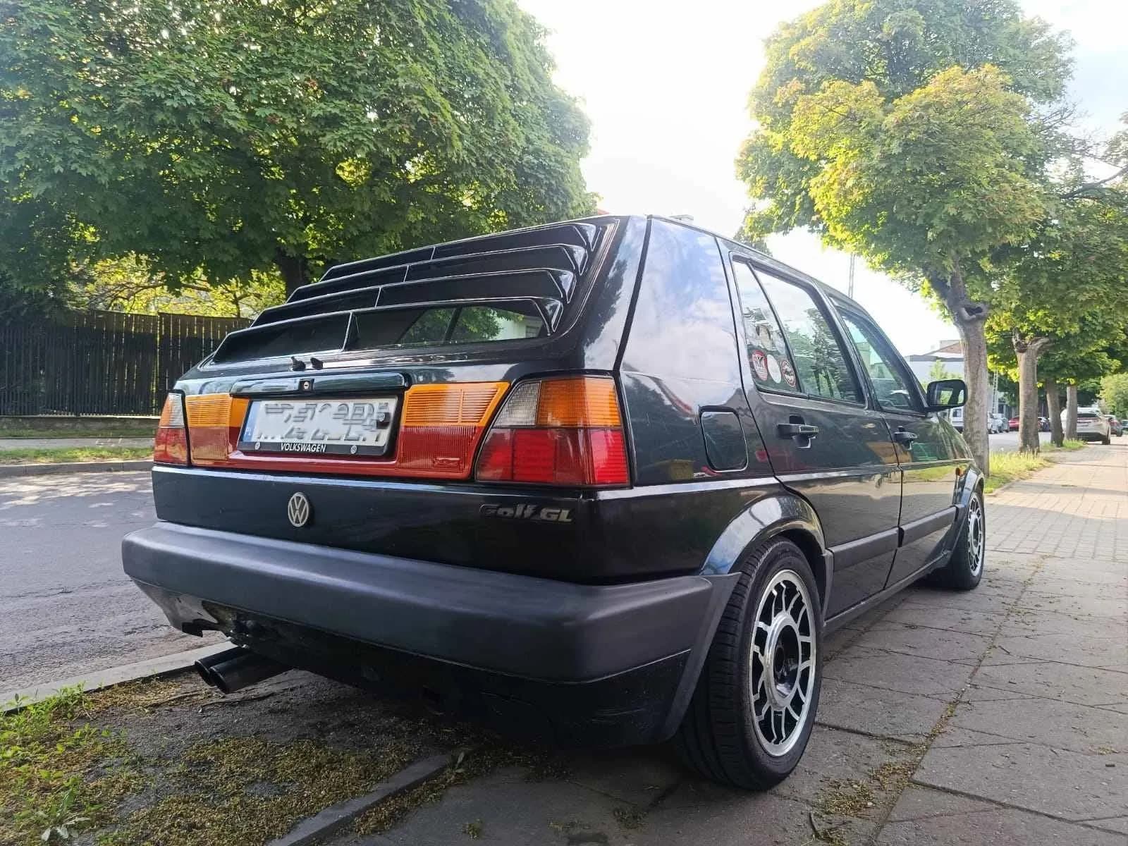 Żaluzja Roleta ABS Nakladka szyby tylnej do Volkswagen Golf II (1983-1992) — 2