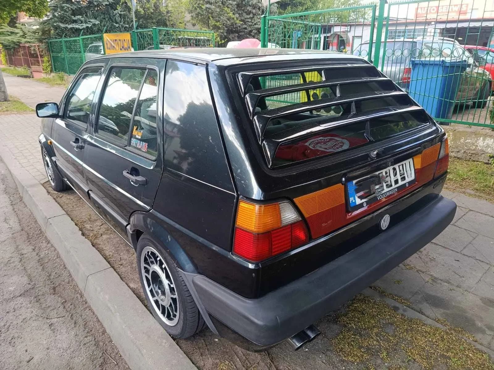 Żaluzja Roleta ABS Nakladka szyby tylnej do Volkswagen Golf II (1983-1992) — 3