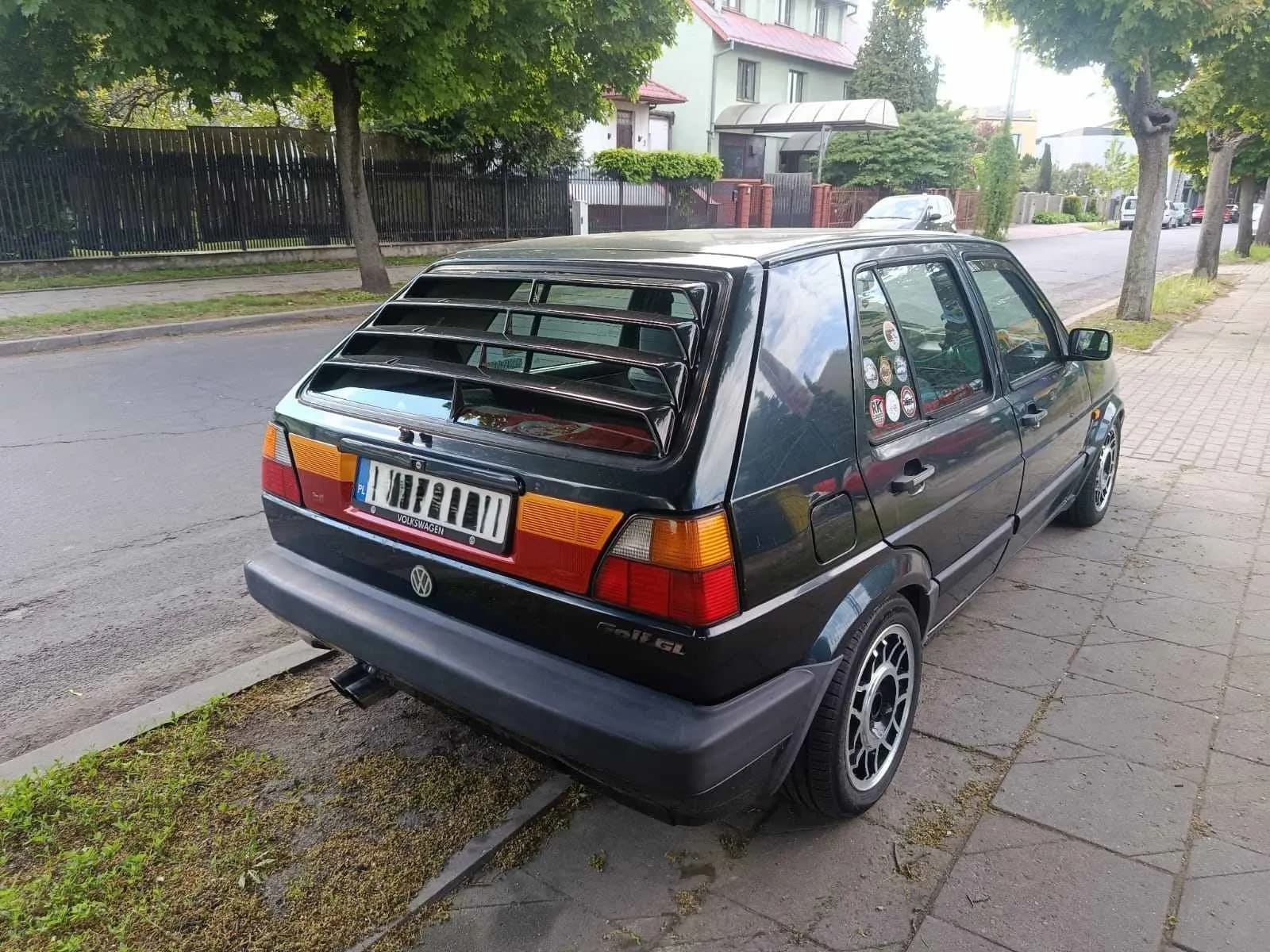 Żaluzja Roleta ABS Nakladka szyby tylnej do Volkswagen Golf II (1983-1992) — 6