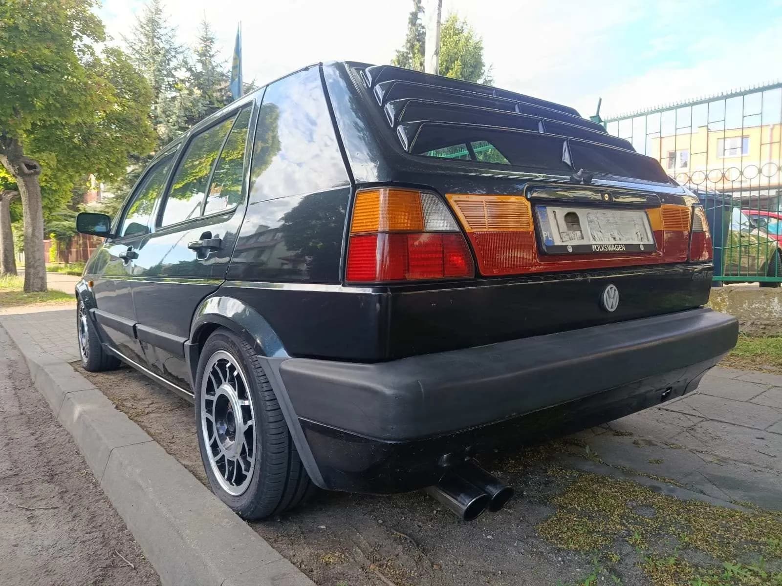 Żaluzja Roleta ABS Nakladka szyby tylnej do Volkswagen Golf II (1983-1992) — 7