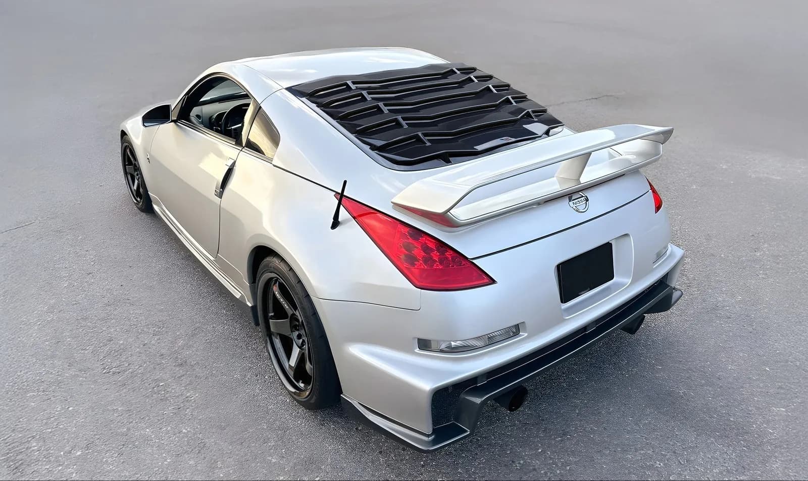 Żaluzja Roleta Nakladka szyby tylnej ABS do Nissan 350Z Coupe (2002-2008) — 11
