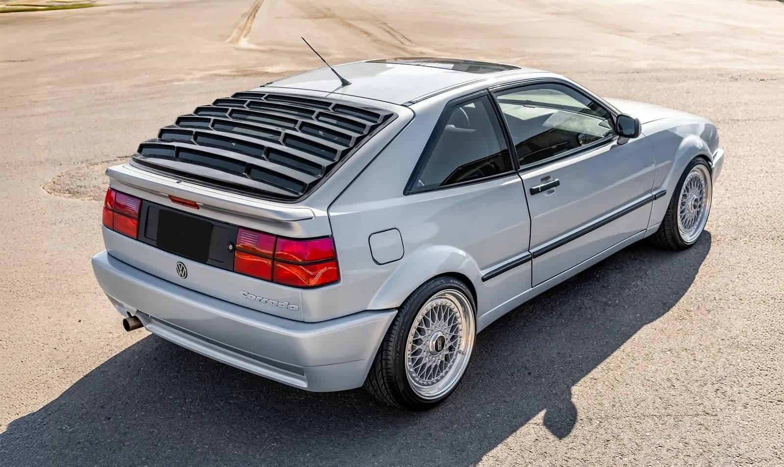 Żaluzja Roleta Nakladka szyby tylnej ABS do VW Corrado 53i (1988-1995) — 2