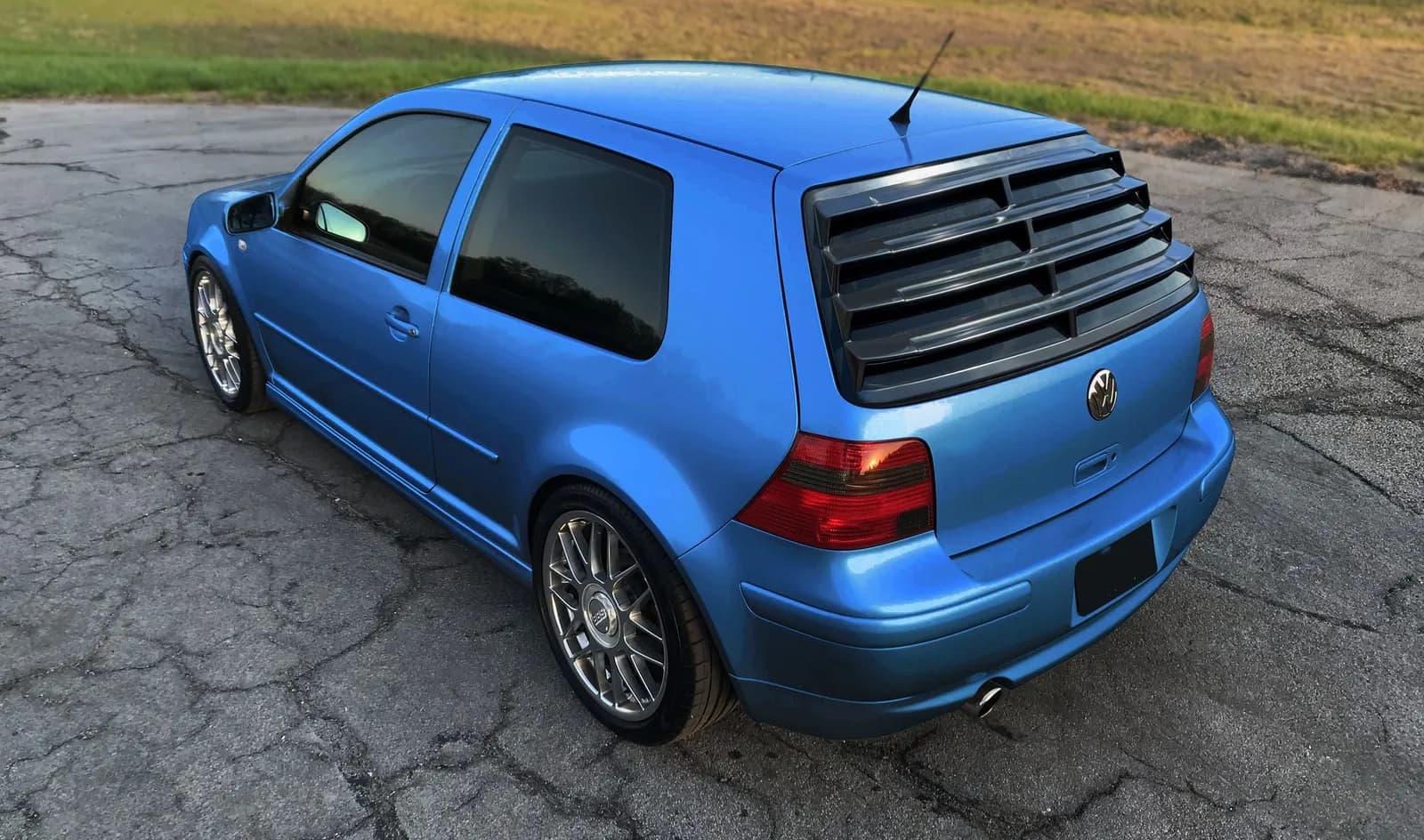 Żaluzja Nakladka szyby tylnej Roleta ABS do VW Golf IV Hatchback 1997-2006 — 6