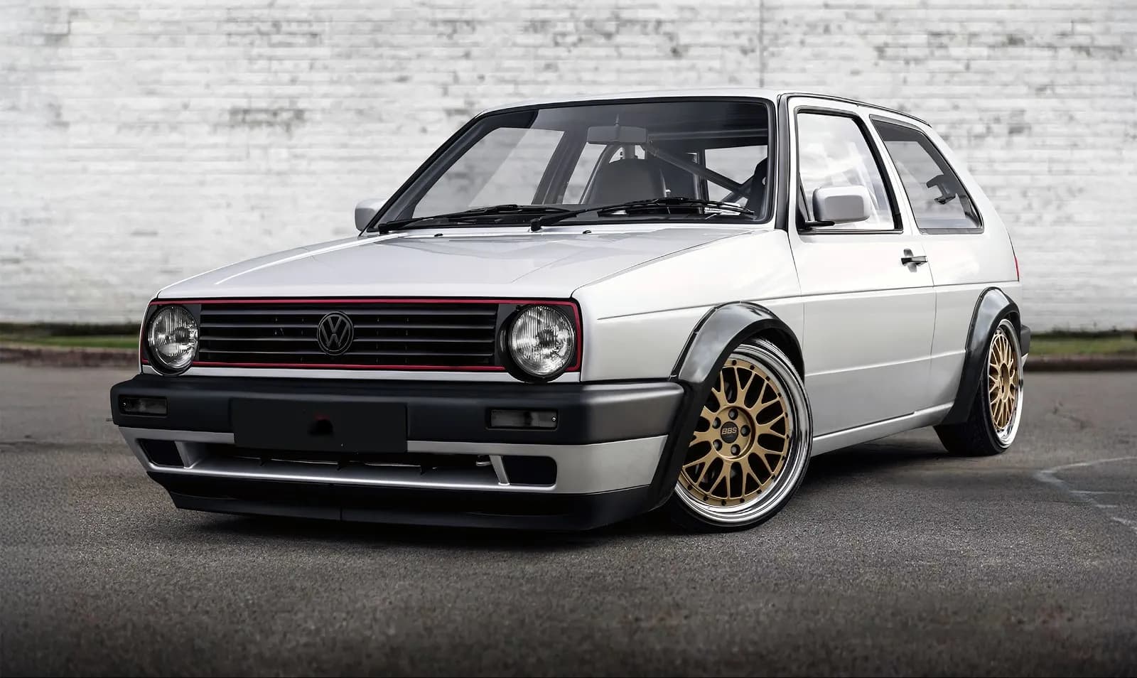 Komplet poszerzeń nadkoli ABS do Volkswagen Golf II / Jetta II 1983 – 1992 — 3