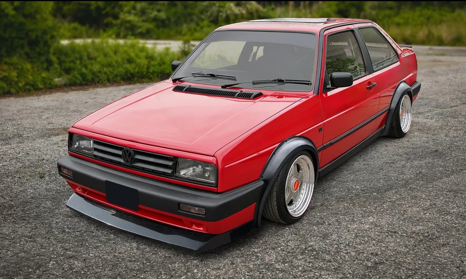 Komplet poszerzeń nadkoli ABS do Volkswagen Golf II / Jetta II 1983 – 1992 — 6