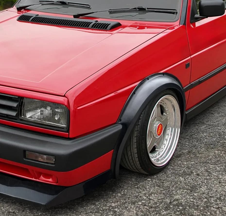 Komplet poszerzeń nadkoli ABS do Volkswagen Golf II / Jetta II 1983 – 1992 — 8