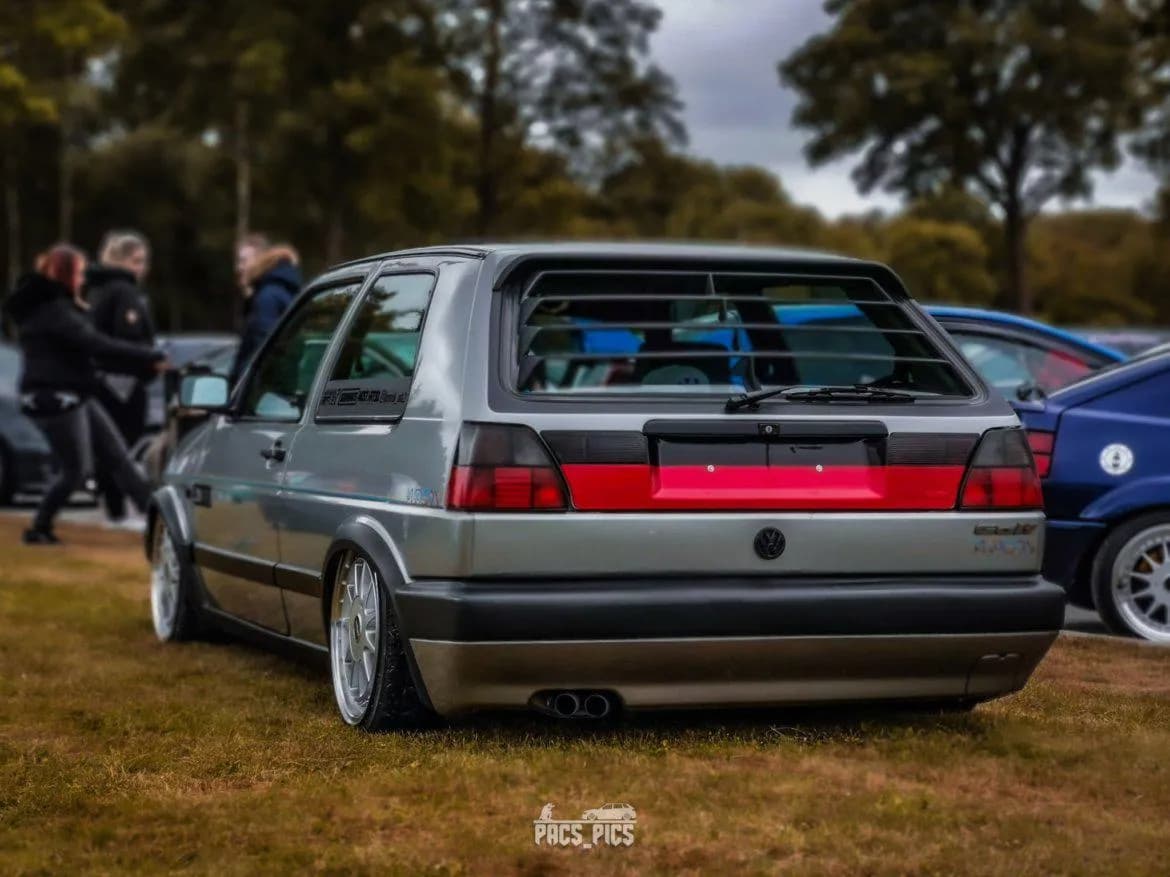 Żaluzja Roleta ABS Nakladka szyby tylnej do Volkswagen Golf II (1983-1992) — 12