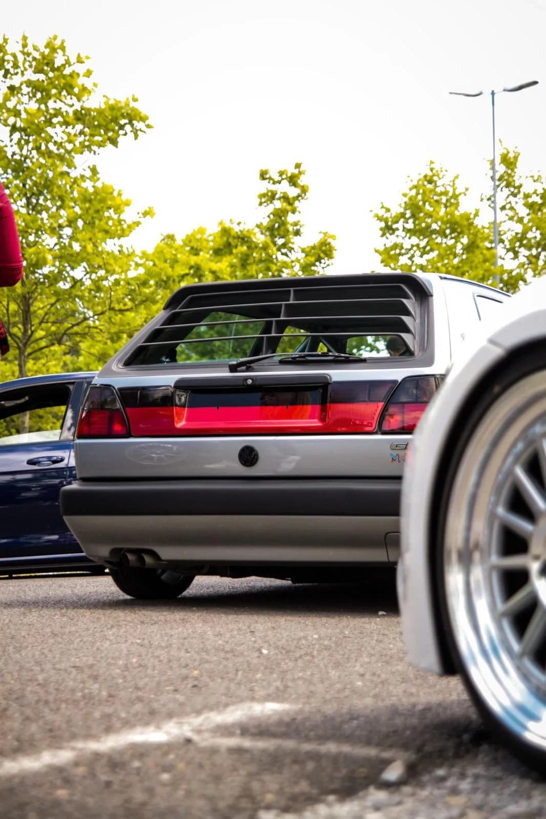 Żaluzja Roleta ABS Nakladka szyby tylnej do Volkswagen Golf II (1983-1992) — 13