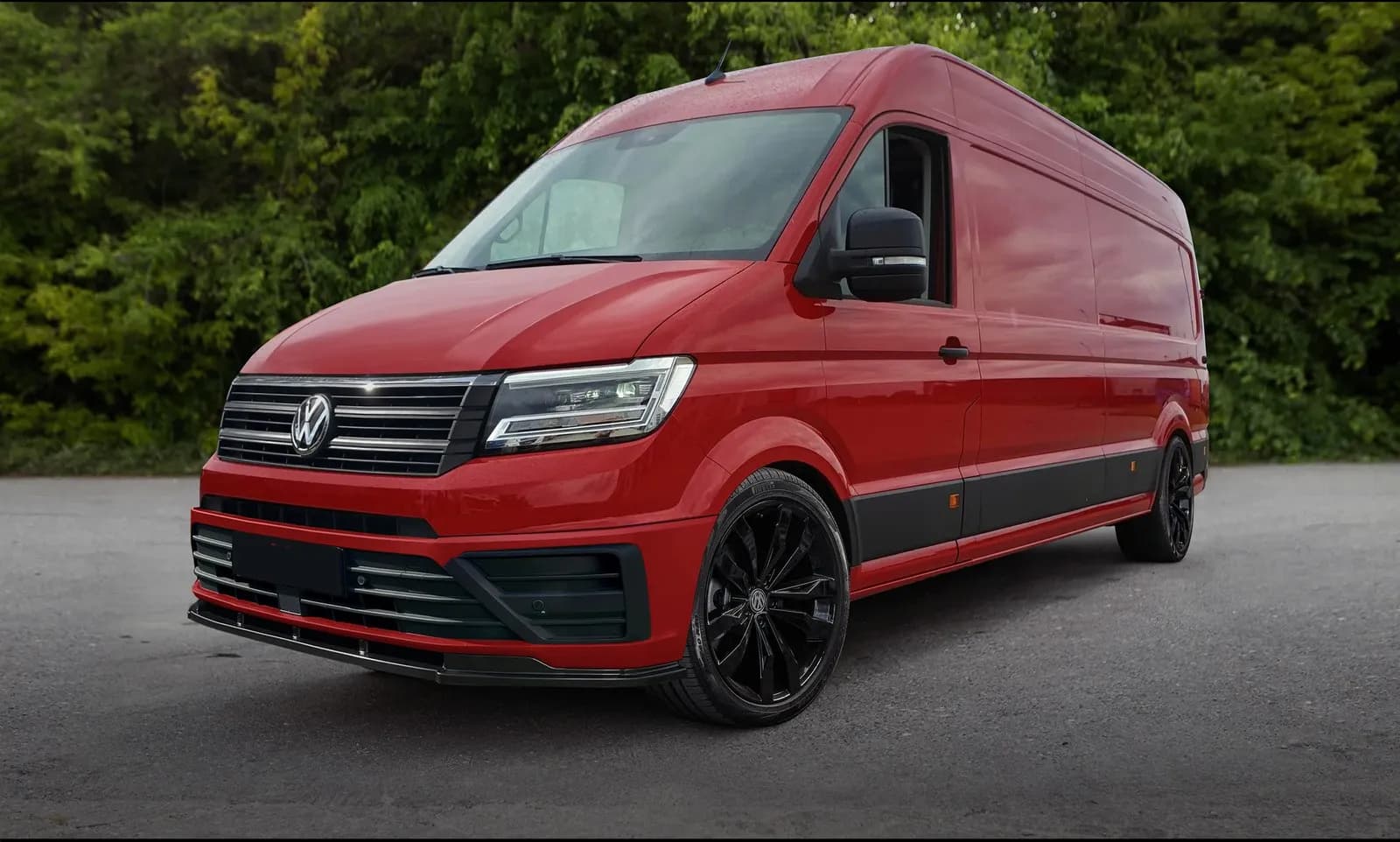 Dokladka ABS Splitter przedni ABS do Volkswagen Crafter II/MAN TGE 2016+ — 2