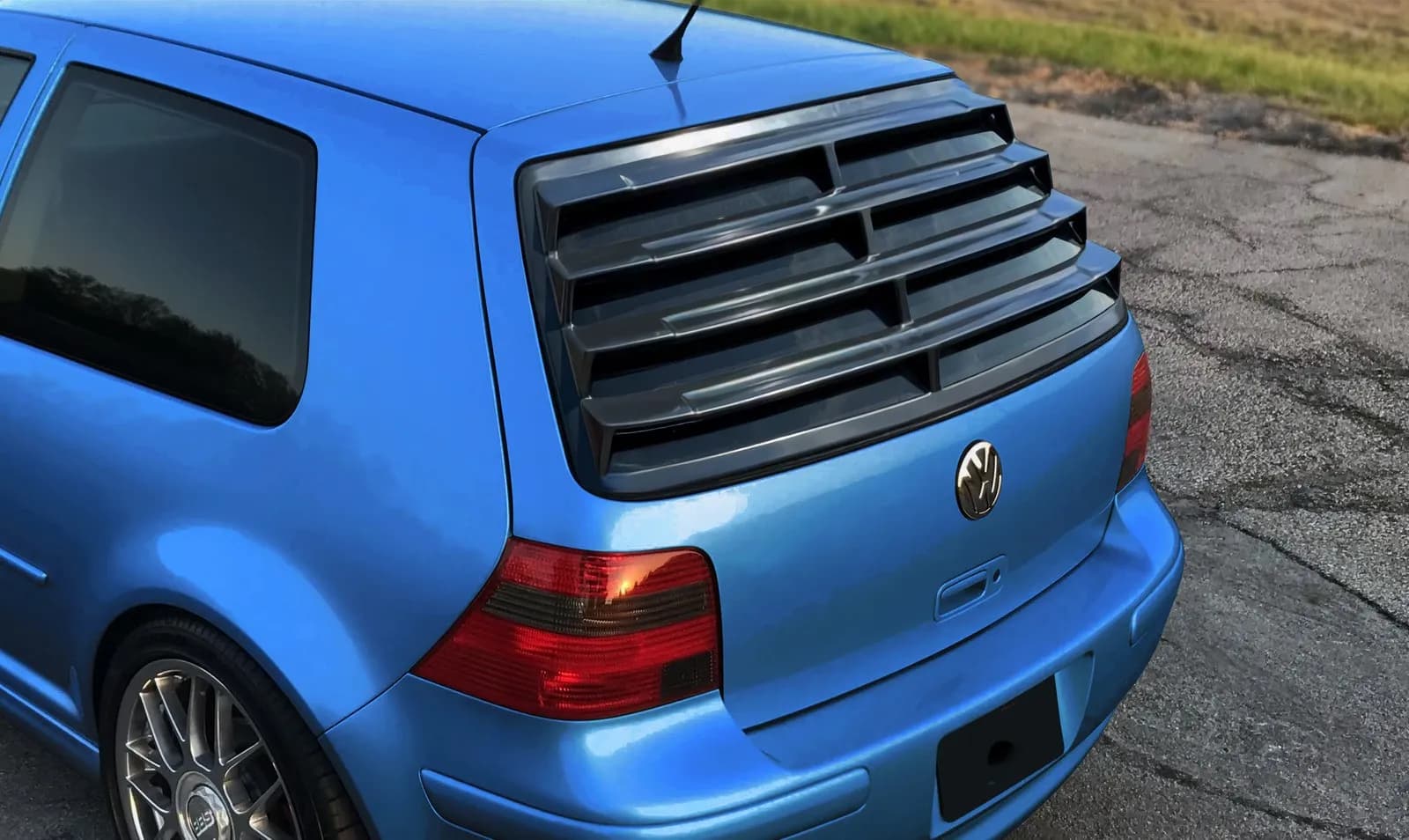 Żaluzja Nakladka szyby tylnej Roleta ABS do VW Golf IV Hatchback 1997-2006 — 4