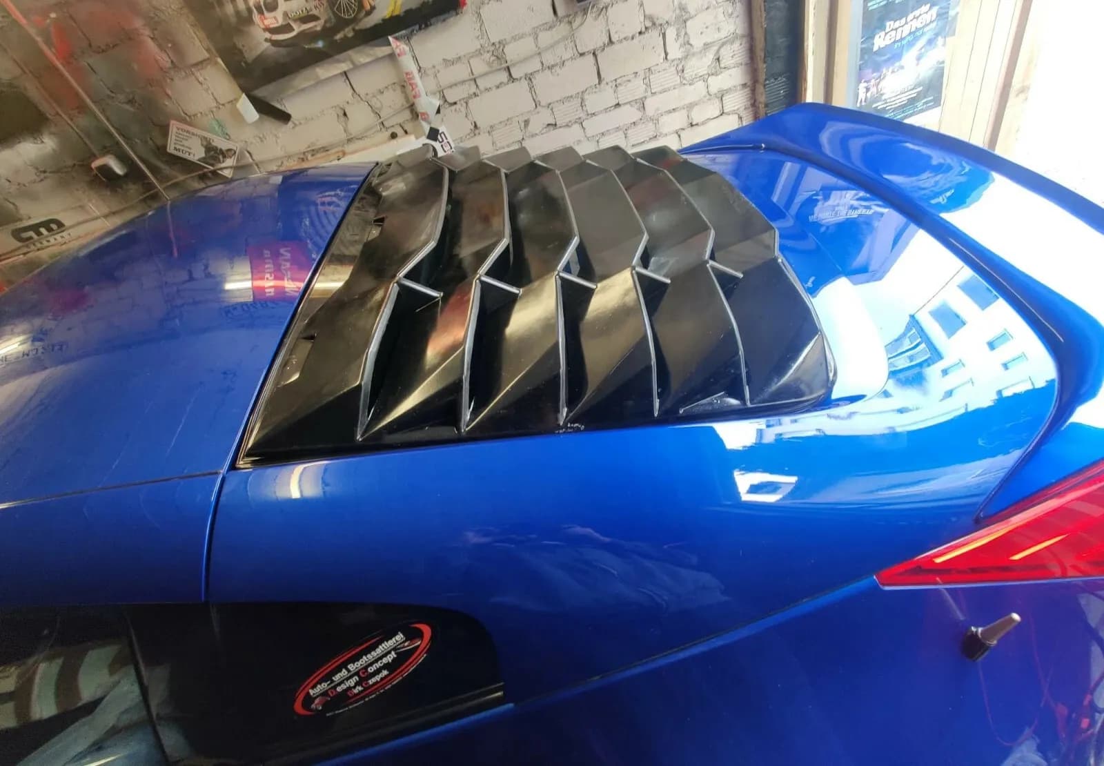 Żaluzja Roleta Nakladka szyby tylnej ABS do Nissan 350Z Coupe (2002-2008) — 6