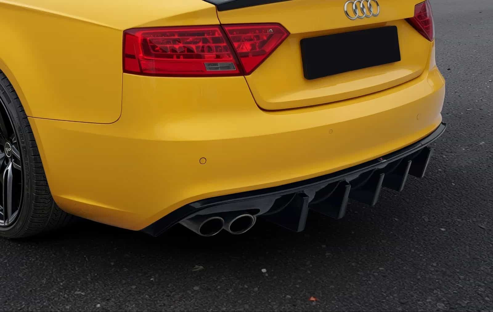 Dokładka ABS dyfuzor zderzaka tylnego ABS do Audi A5 S-Line 8T Facelift