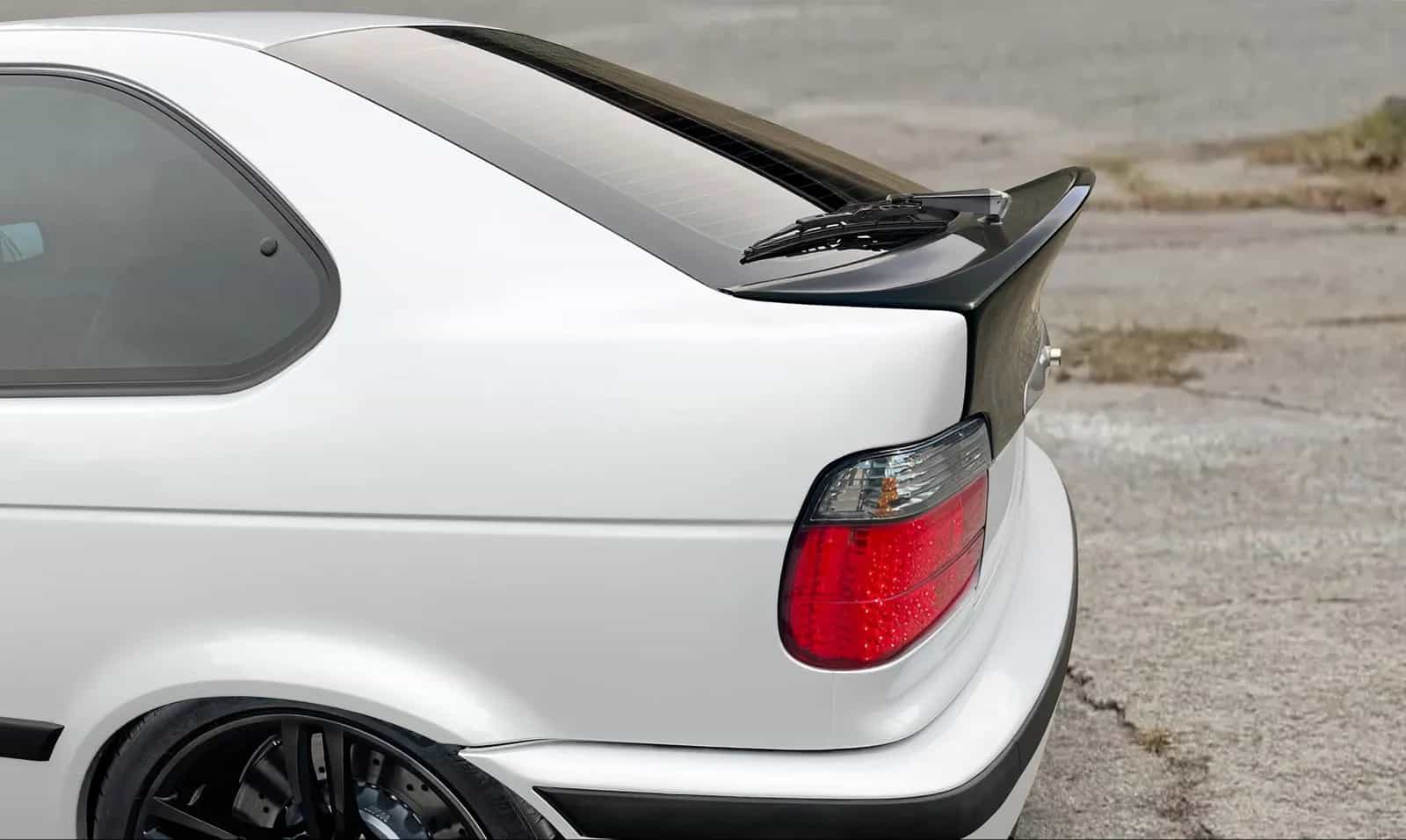 Spoiler klapy tylnej ABS Lotka klapy ABS do BMW E36 Compact (1990–1999)