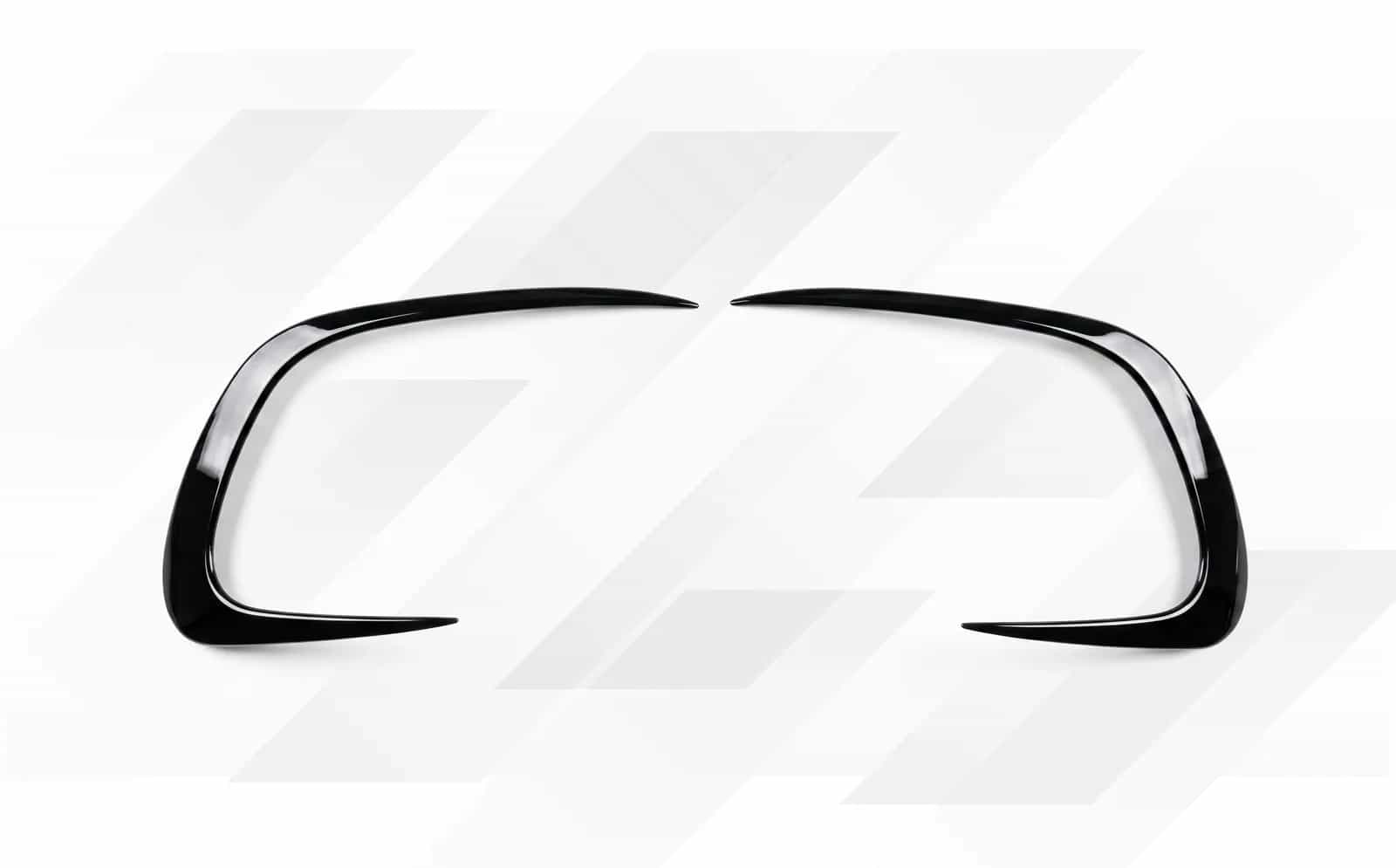 Splittery ABS DOKLADKI ZDERZAKA(Canards) Mercedes V Klasy W447 FL 2019–2024